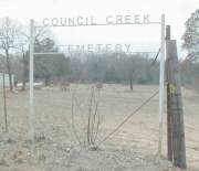 Council Creek Cemetary Gate, Pottawatomie County, Oklahoma